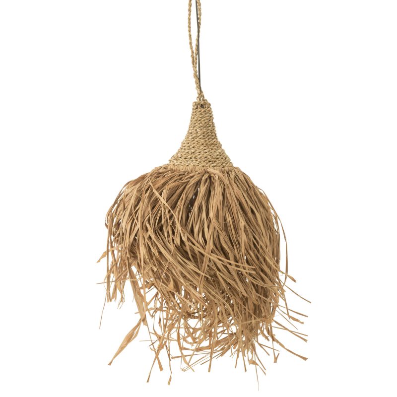 Natuurlijke hanglamp met zeegras Jolipa Tassel