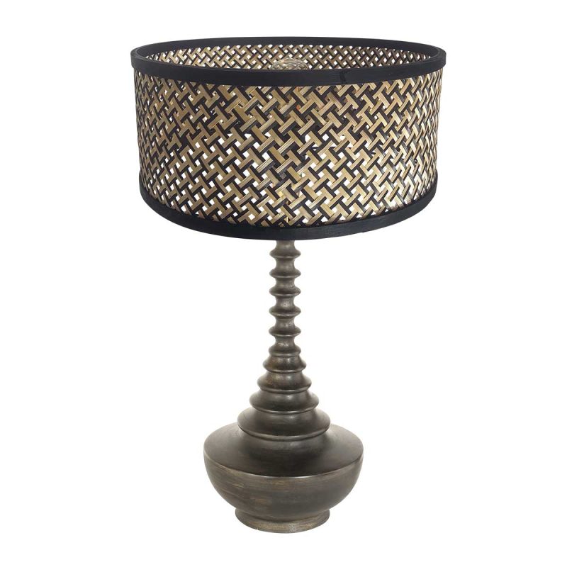 annelighting-tafellamp-bois-zwart-bamboehout-ø40cm-e27-3756zw-1