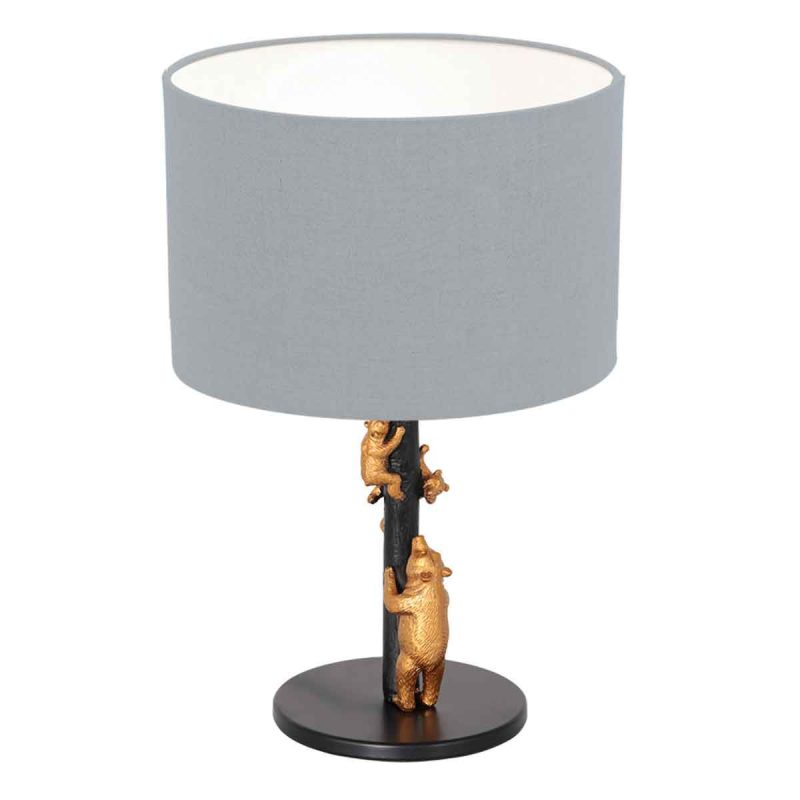annelighting-tafellamp-animaux-zwart-linnenmetaal-ø20cm-e27-3943zw-1