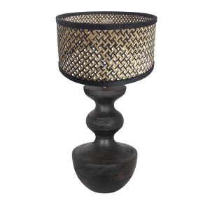 annelighting-tafellamp-lyons-zwart-bamboehout-ø40cm-e27-3747zw-1
