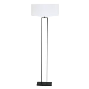 industriële-vloerlamp-zwart-met-witte-kap-steinhauer-stang-3844zw