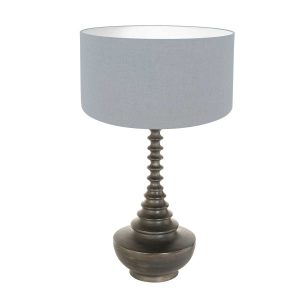 annelighting-tafellamp-bois-zwart-houtlinnen-ø40cm-e27-3936zw-1