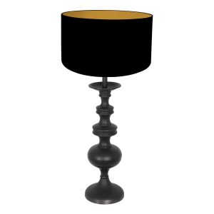 annelighting-tafellamp-lyons-zwart-houtlinnen-ø30cm-e27-3982zw-1