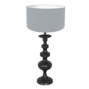 annelighting-tafellamp-lyons-zwart-houtlinnen-ø30cm-e27-3952zw-1