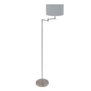 mexlite-vloerlamp-bella-staal-linnenmetaal-schemerlamp-e27-3882st-1
