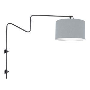 annelighting-wandlamp-linstrom-zwart-linnenmetaal-schemerlamp-e27-3949zw-1