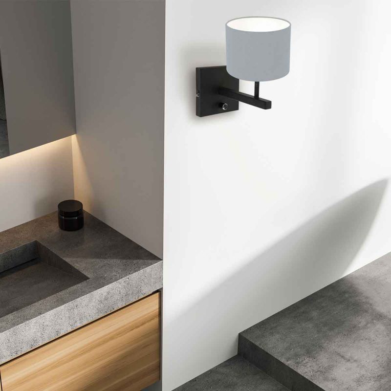 Moderne kleine wandlamp Steinhauer Stang - Afbeelding 2