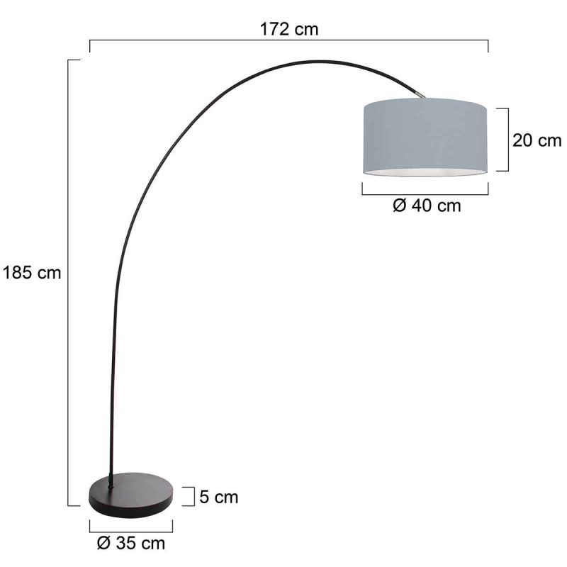 mexlite-vloerlamp-solva-zwart-linnenmetaal-booglamp-e27-3901zw-1