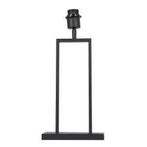 moderne-zwarte-tafellamp-met-rieten-lampenkap-steinhauer-stang-3856zw-1
