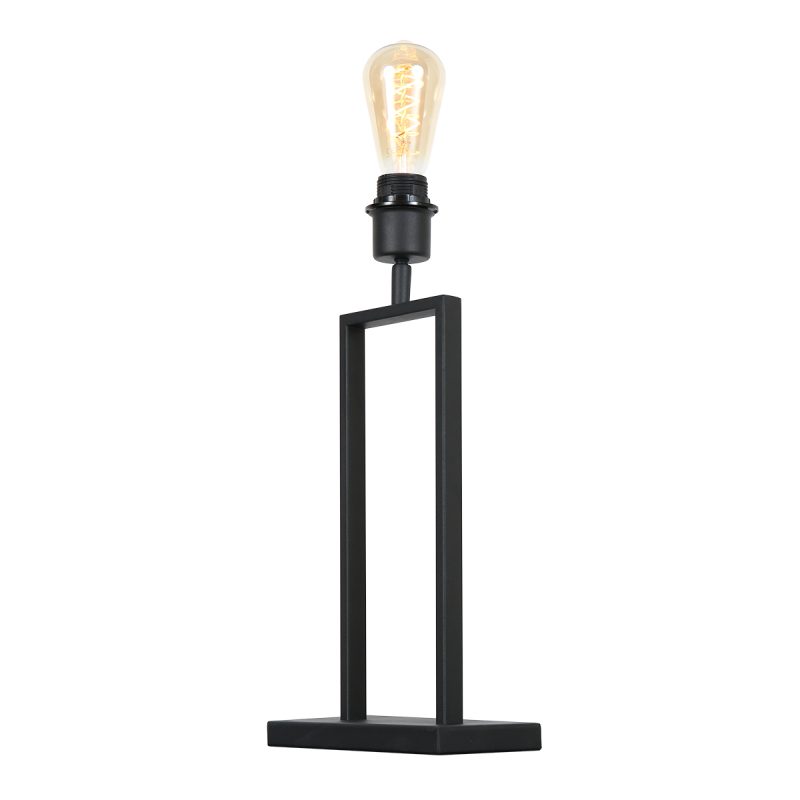 moderne-zwarte-tafellamp-met-rieten-lampenkap-steinhauer-stang-3856zw-6