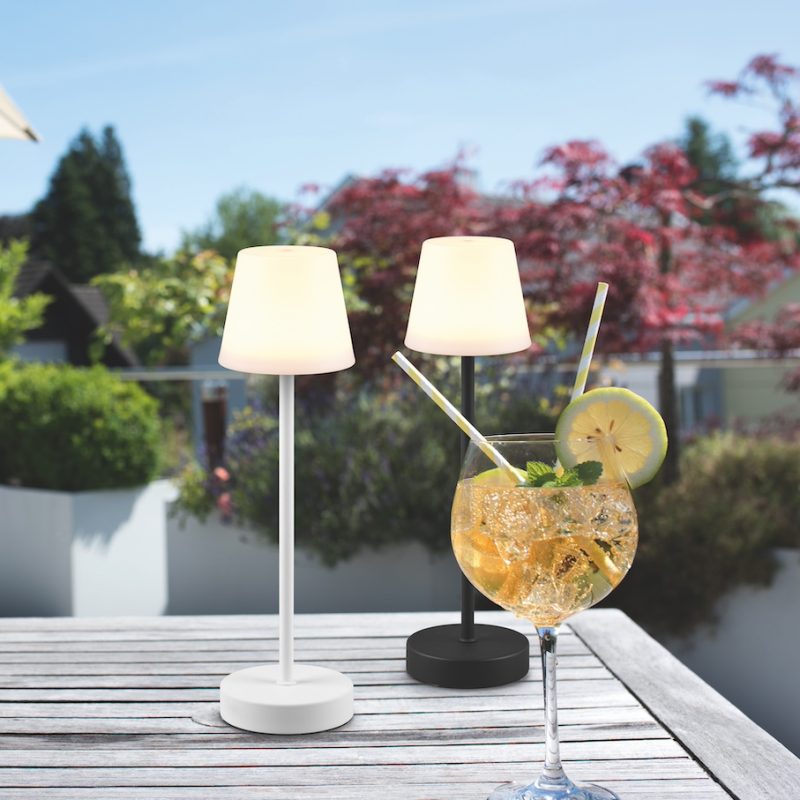 Summer drink on a sun terrace