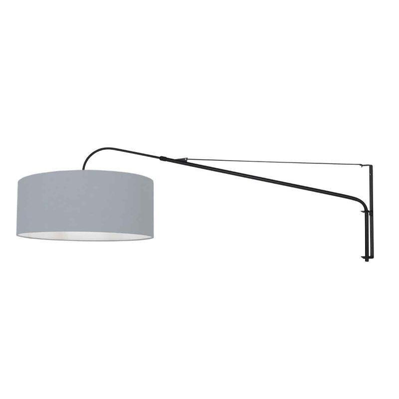 Moderne zwarte wandlamp Steinhauer Elegant classy - Afbeelding 2