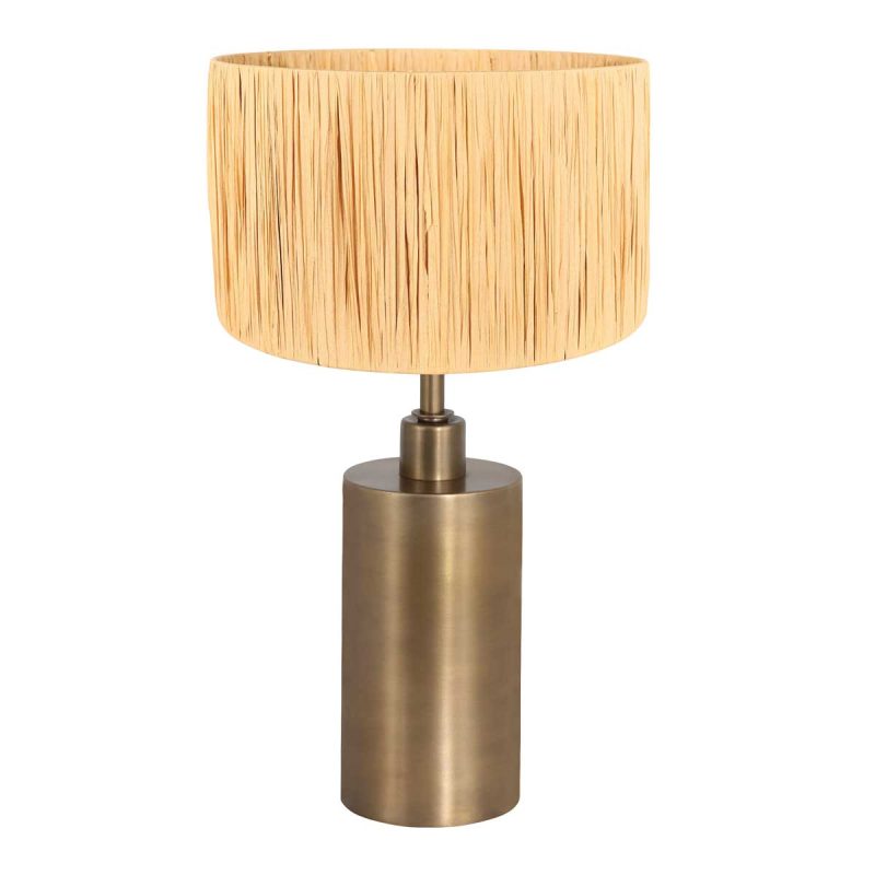 Ronde klassieke tafellamp Steinhauer Brass - Afbeelding 2