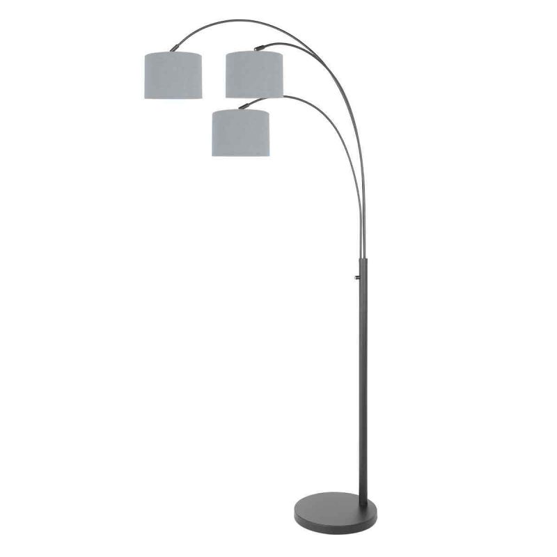 Vloerlamp booglamp 3-lichts Steinhauer Sparkled light - Afbeelding 2