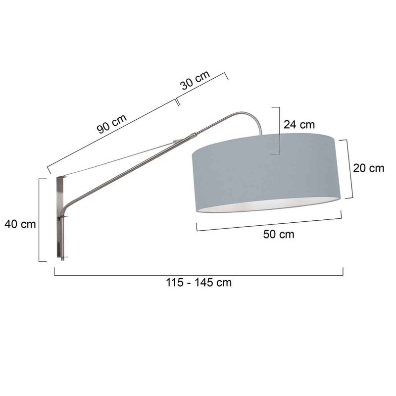 Wandlamp korte boog Steinhauer Elegant classy - Afbeelding 6