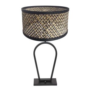 zwarte-design-tafellamp-met-rieten-lampenkap-steinhauer-stang-3751zw