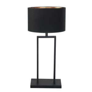 zwarte-industriële-tafellamp-met-zwarte-lampenkap-steinhauer-stang-3984zw