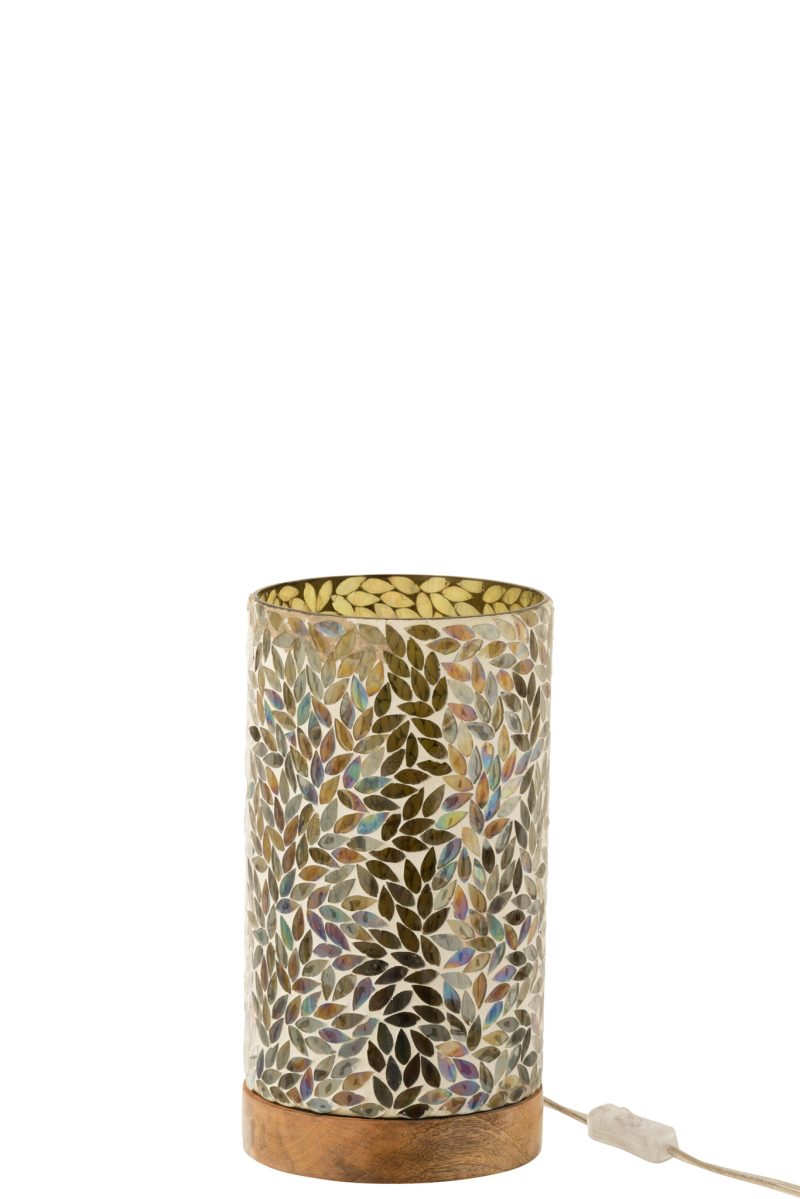 Tafellamp met mozaiek glas Jolipa Mosaic