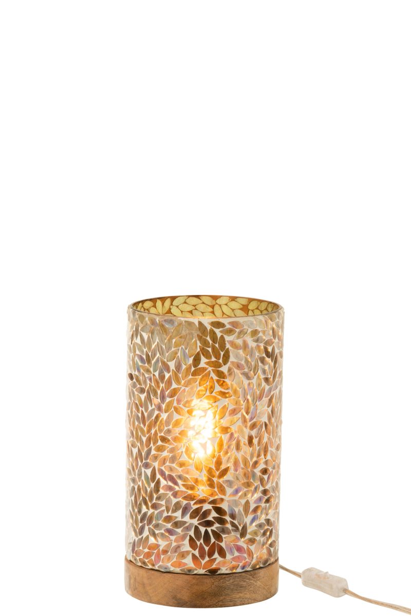 Tafellamp met mozaiek glas Jolipa Mosaic - Afbeelding 2