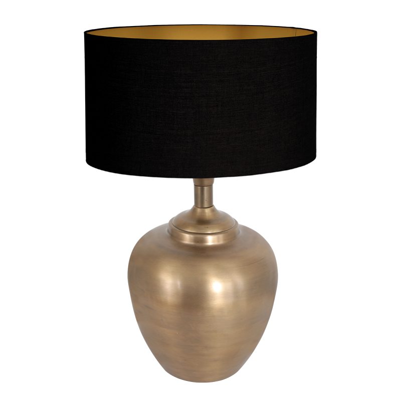 Bolvormige klassieke messing tafellamp Steinhauer Brass - Afbeelding 2