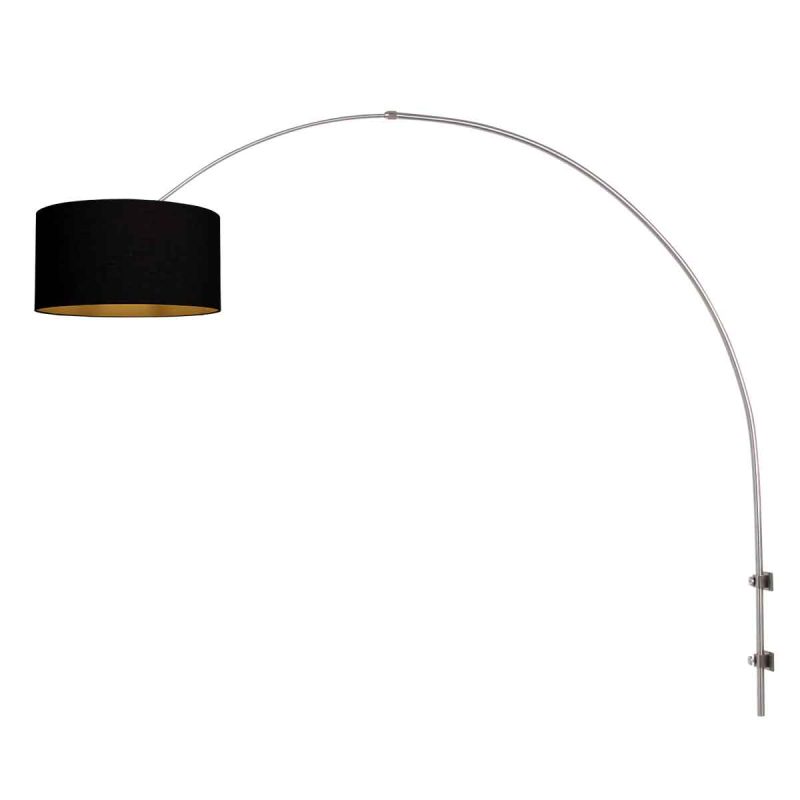 Grijze wandlamp boog Steinhauer Sparkled light - Afbeelding 2