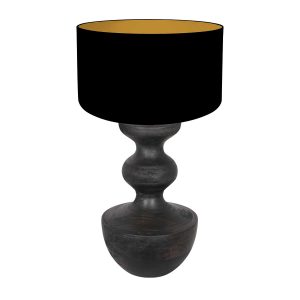 annelighting-tafellamp-lyons-zwart-houtlinnen-ø40cm-e27-3972zw-1
