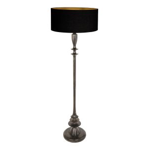 annelighting-vloerlamp-bois-zwart-houtlinnen-ø50cm-e27-3961zw-1