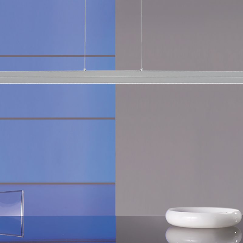 Moderne aluminium hanglamp staal Steinhauer Bande - Afbeelding 2