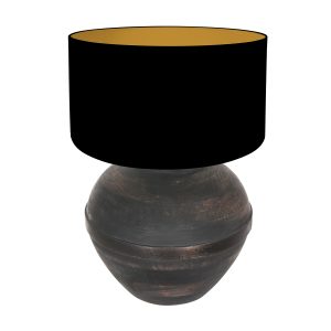 annelighting-tafellamp-lyons-zwart-houtlinnen-ø40cm-e27-3971zw-1