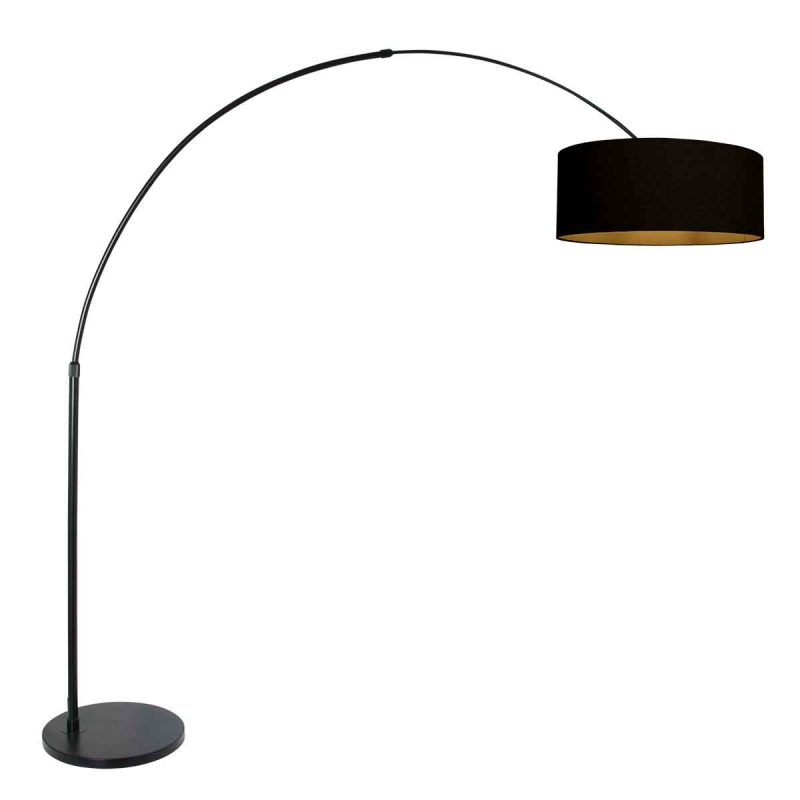 zwarte-vloerlamp-boog-steinhauer-sparkled-light-3965zw