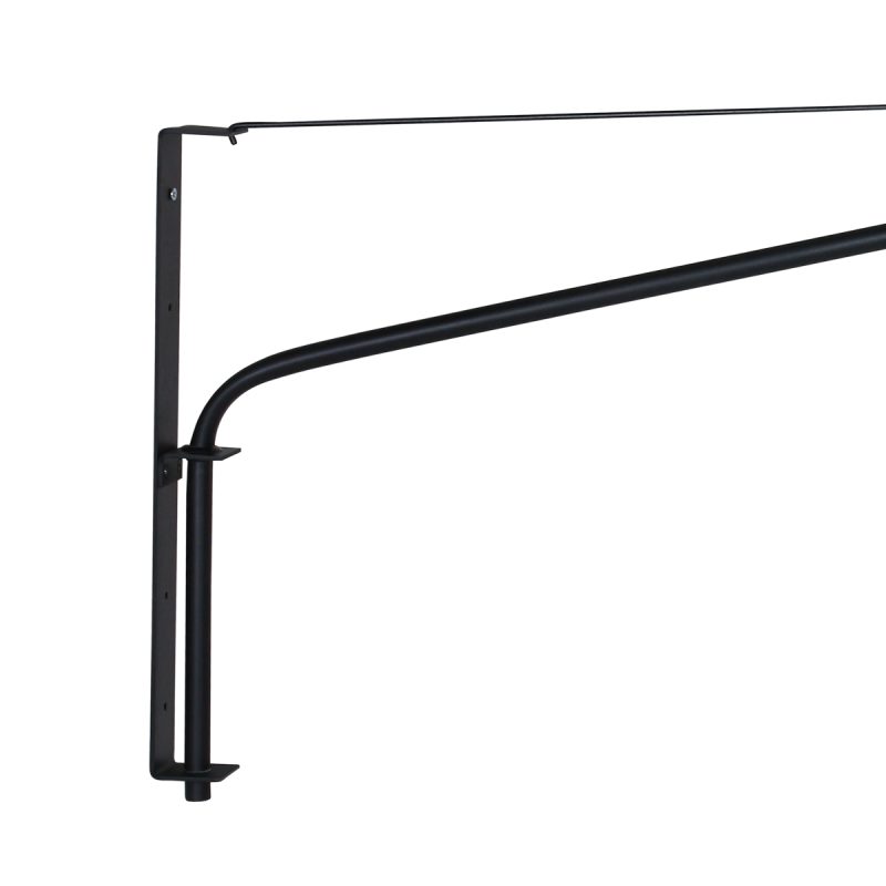 Zwarte wandlamp met lange boog Steinhauer Elegant classy - Afbeelding 4