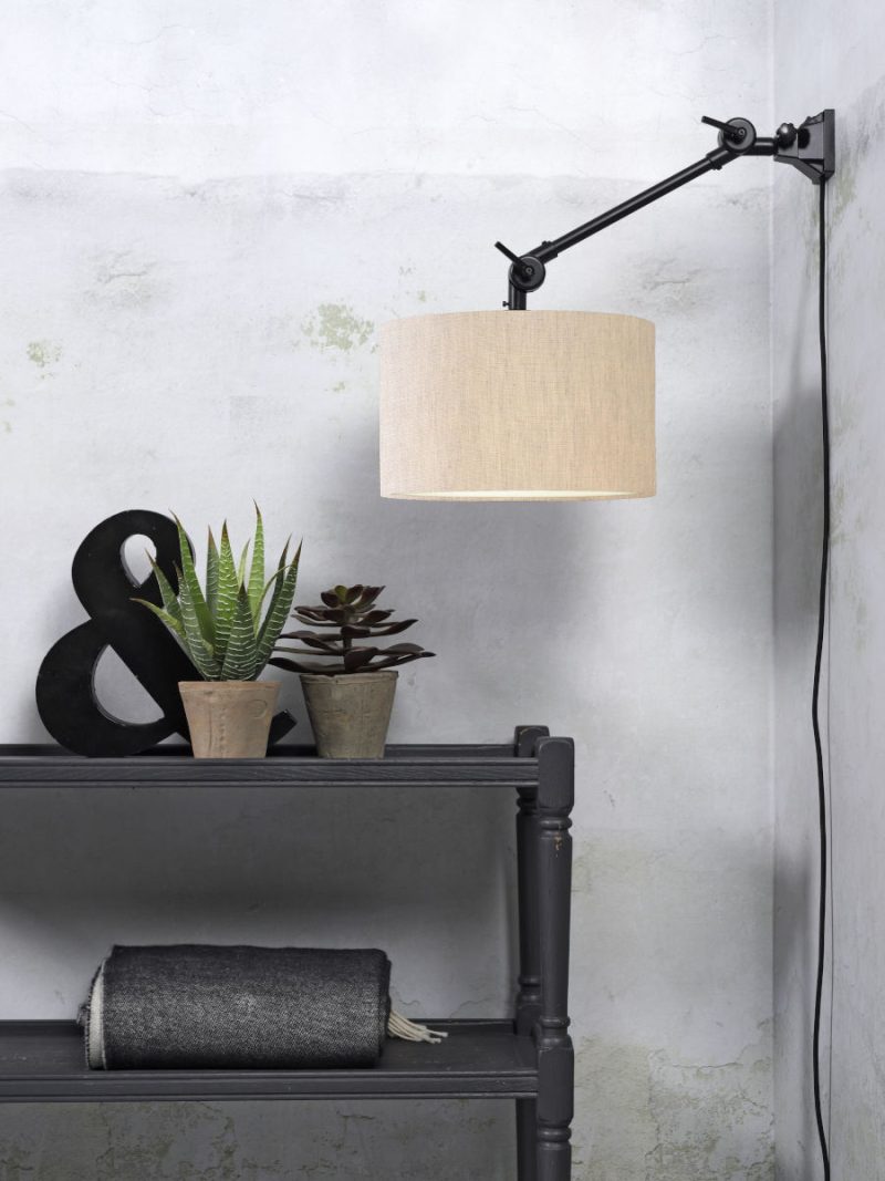 Grijze metalen wandlamp retro It's About RoMi Amsterdam - Afbeelding 8