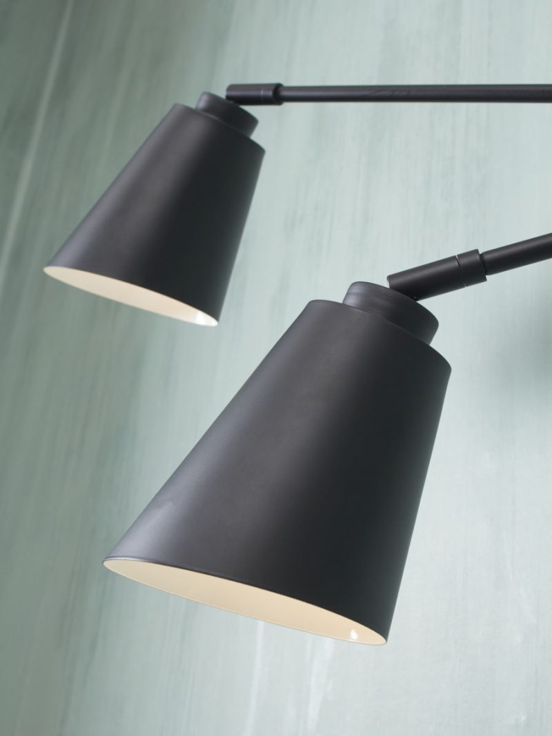 2-lichts wandlamp draai-/kantelbaar zwart It's About RoMi Bremen - Afbeelding 4