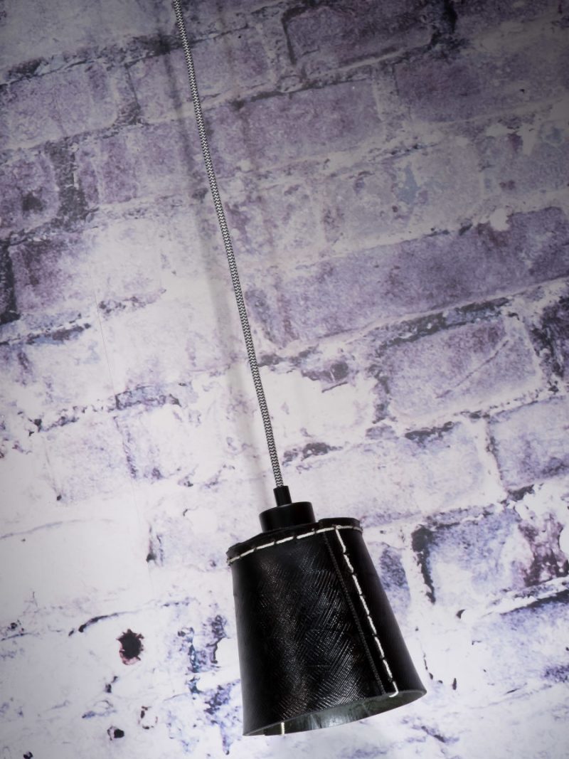 Vintage zwarte rubberen hanglamp GOOD&MOJO Amazon - Afbeelding 2