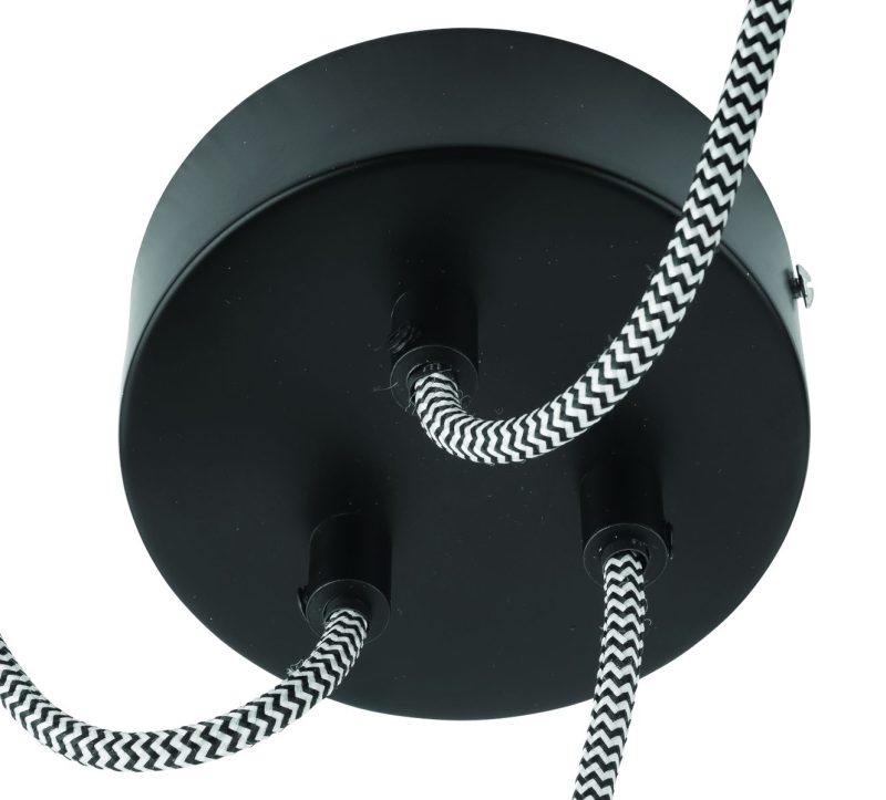 Rubberen zwarte vintage hanglampen GOOD&MOJO Amazon - Afbeelding 6