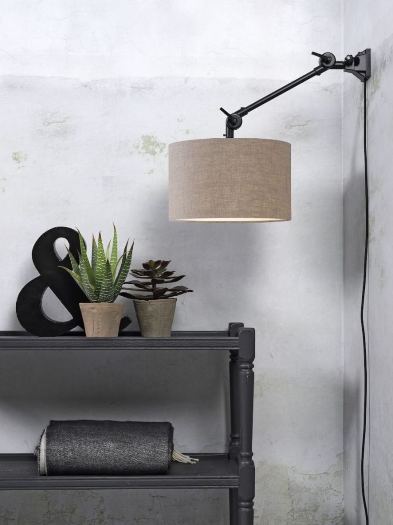 Metalen grijze wandlamp retro It's About RoMi Amsterdam - Afbeelding 8