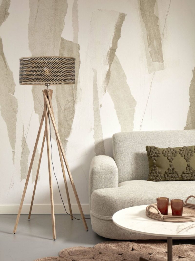 Bamboe bohemian hanglamp zwart naturel GOOD&MOJO Java - Afbeelding 5