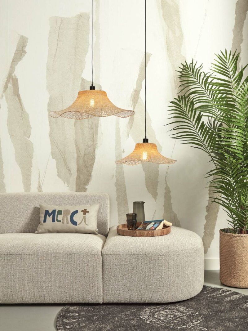 Bamboe bohemien hanglamp naturel GOOD&MOJO Ibiza - Afbeelding 12