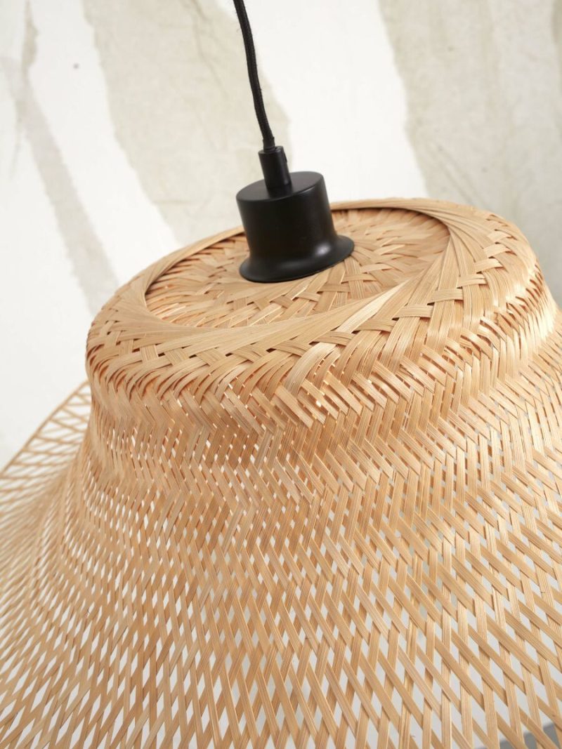Bamboe bohemien hanglamp naturel GOOD&MOJO Ibiza - Afbeelding 3