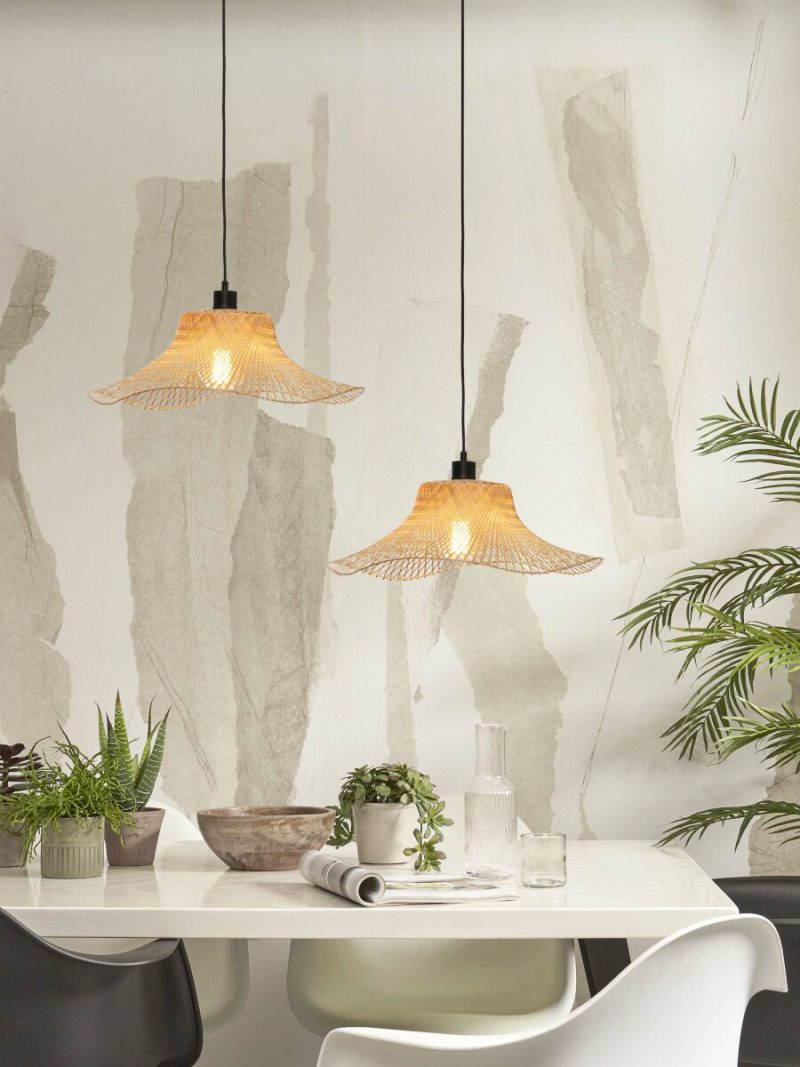 Bamboe bohemien hanglamp naturel GOOD&MOJO Ibiza - Afbeelding 5