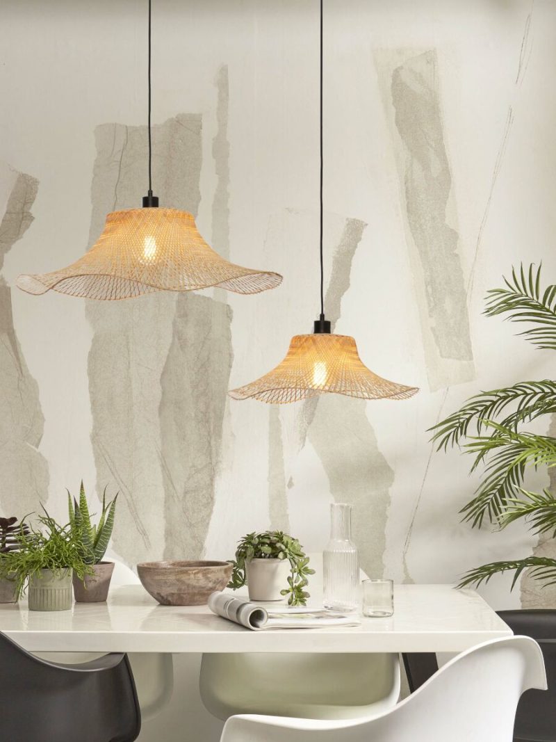Bamboe bohemien hanglamp naturel GOOD&MOJO Ibiza - Afbeelding 9