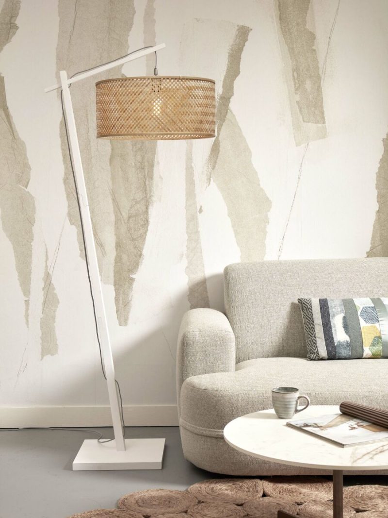 Bamboe bohemien naturel vloerlamp GOOD&MOJO Java - Afbeelding 2