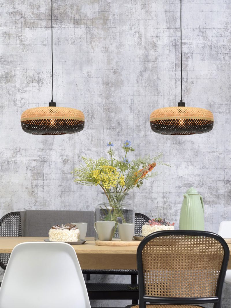 Bamboe hanglamp bohemian zwart GOOD&MOJO Palawan - Afbeelding 5