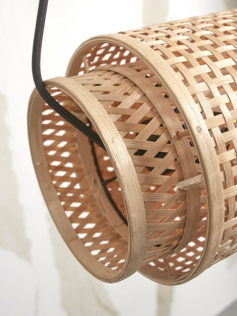 Bamboe naturel bohemian hanglamp GOOD&MOJO Bhutan - Afbeelding 3
