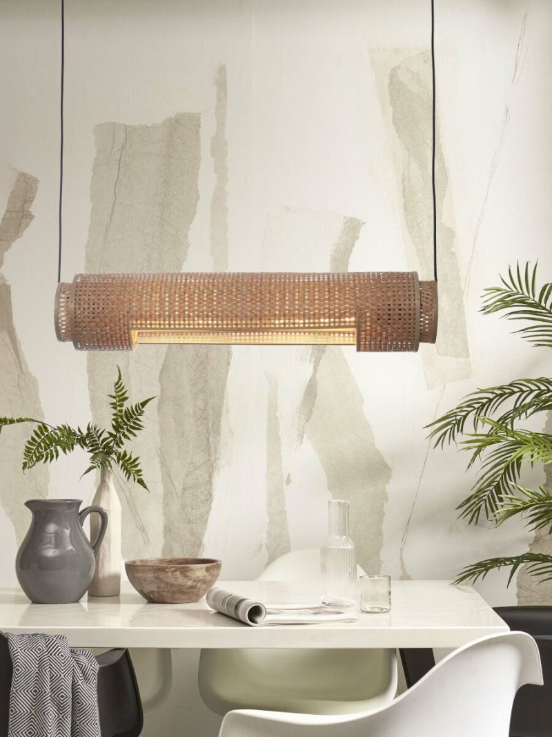 Bamboe naturel bohemian hanglamp GOOD&MOJO Bhutan - Afbeelding 5