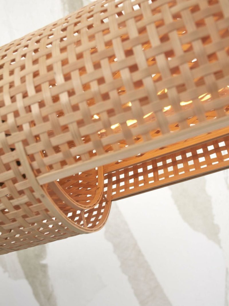 Bamboe naturel bohemian hanglamp GOOD&MOJO Bhutan - Afbeelding 7