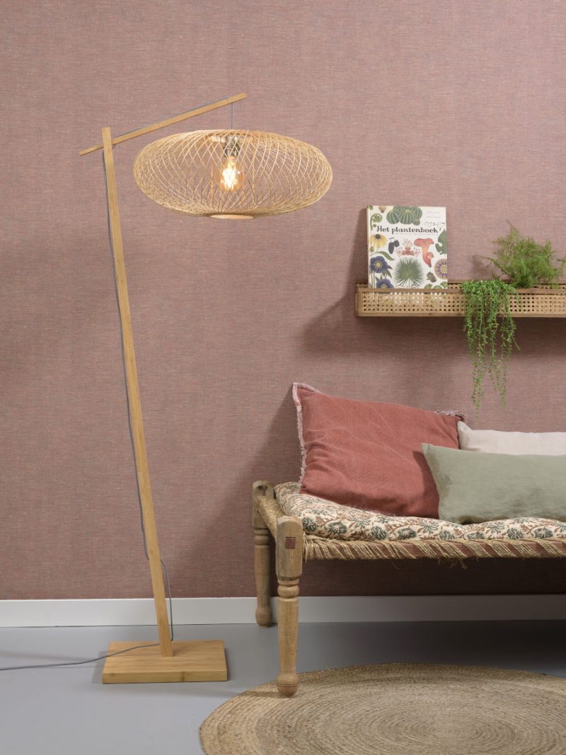Bamboe naturel bohemian vloerlamp GOOD&MOJO Cango - Afbeelding 5
