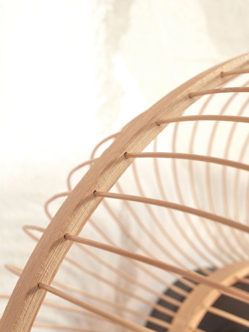 Bamboe naturel oosterse wandlamp GOOD&MOJO Hokkaido - Afbeelding 6