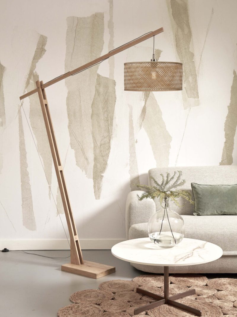 Bamboe naturel vloerlamp boheems GOOD&MOJO Java - Afbeelding 2