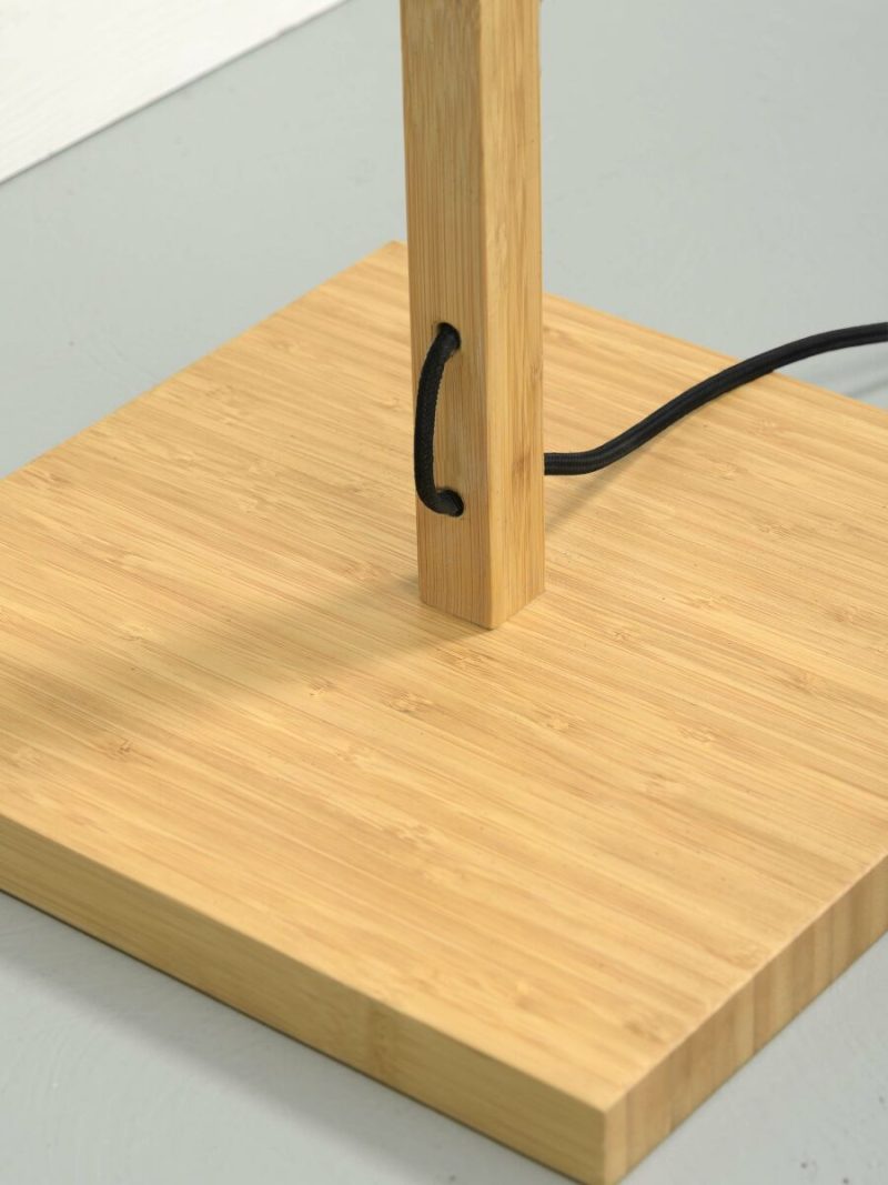 Bamboe naturel zwarte boheemse vloerlamp GOOD&MOJO Java - Afbeelding 11